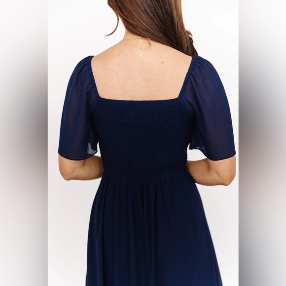 Sierra Sweetheart Maxi Dress | Navy - Picture 4 of 7